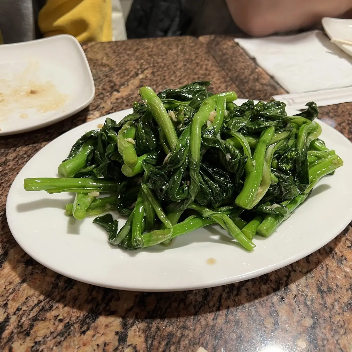 garlic chinese broccoli 蒜蓉芥兰
